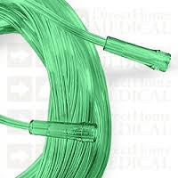 Green Oxygen Tubing With 2 Standard Connecters - No Insurance Medical Supplies