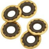 Brass Washers with Rubber Ring for Oxygen Regulators - 25 Pack