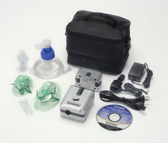 Traveler Portable Compressor Nebulizer System with Battery