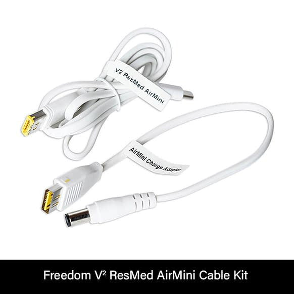 Freedom V² Battery ResMed AirMini Cable Kit - No Insurance Medical Supplies