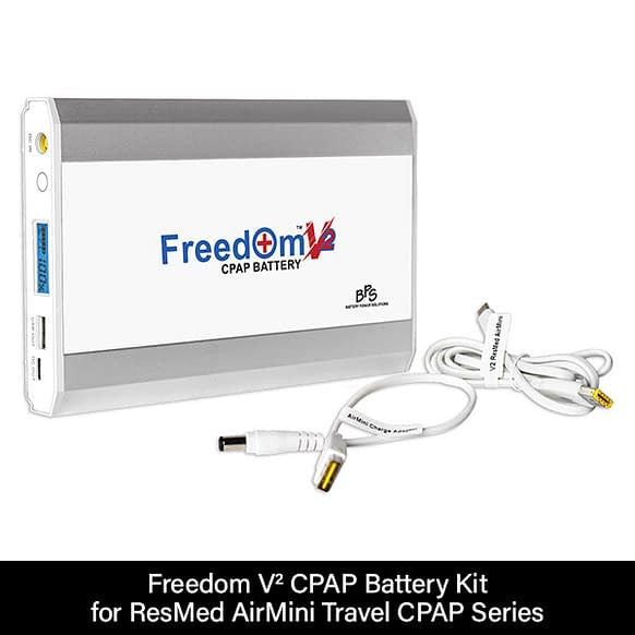 Freedom V² CPAP Battery Kit for ResMed AirMini Travel CPAP Series