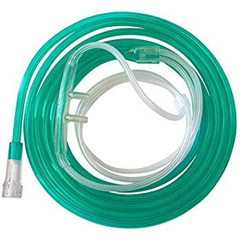 Westmed Comfort Soft Plus Nasal Cannula w/ 25 Foot Tubing (Green) - No Insurance Medical Supplies