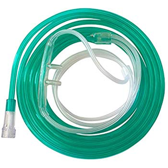 Westmed Comfort Soft Plus Nasal Cannula w/ 25 Foot Tubing (Green) - No Insurance Medical Supplies