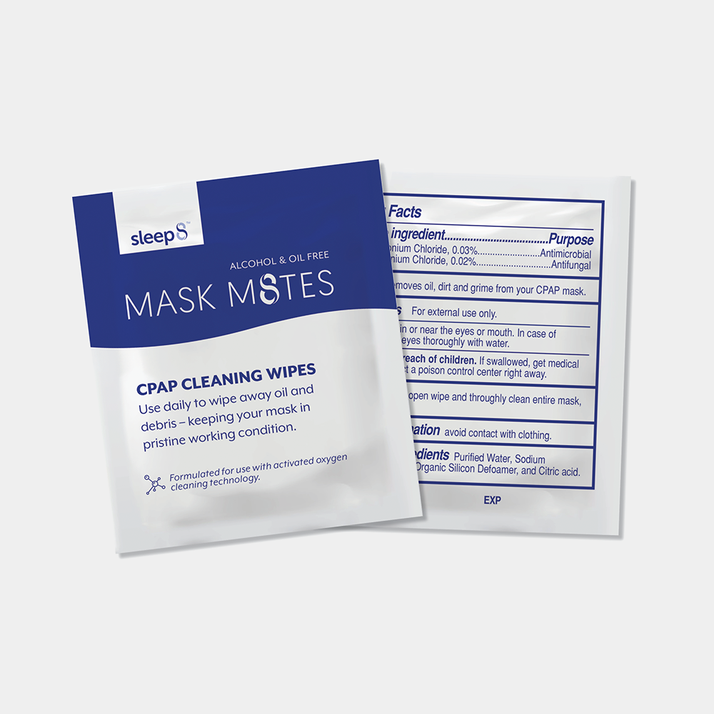 Sleep8 Mask M8tes CPAP Wipes - No Insurance Medical Supplies