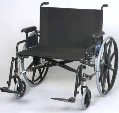 Graham Field Regency XL 2002 Full Length Arms Elevating Leg Rests Gendron Bariatric Wheelchair