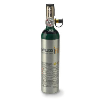 DeVilbiss Healthcare Continuous Flow Oxygen Cylinder, M6 Cylinder - No Insurance Medical Supplies