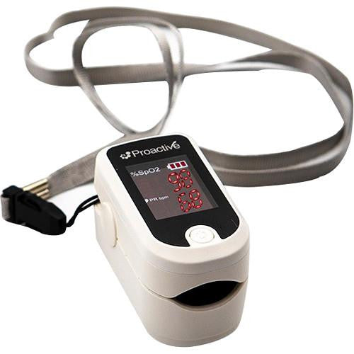 Proactive Medical Fingertip Pulse Oximeter