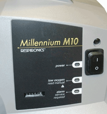 Respironics Millennium M10 Concentrator with OPI