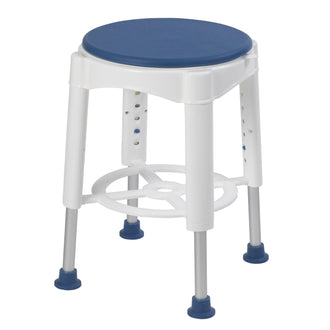 Bathroom Safety Swivel Seat Shower Stool - No Insurance Medical Supplies