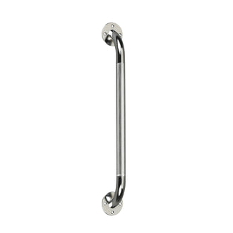 Chrome Knurled Grab Bar, 18"