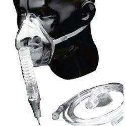 Adult Percent Oxygen Lock Mask - No Insurance Medical Supplies