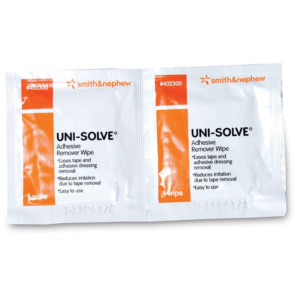 Smith & Nephew UniSolve Adhesive Remover Wipe, Box of 50
